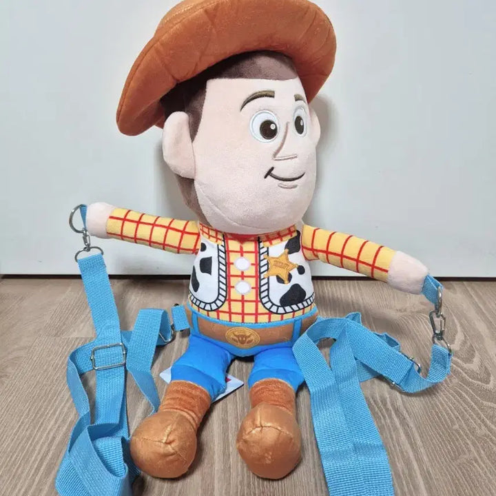 [BUNJANG] Disney Official Toy Story Woody Plush Bag Backpack / 디즈니 정품)토이스토리 우디 봉제가방(백팩)