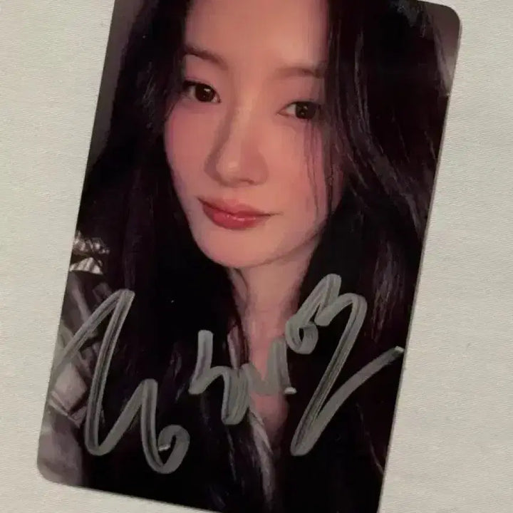 [BUNJANG] IOI Jung Chaeyeon Autographed Photocard / 아이오아이 정채연 친필사인 포토카드