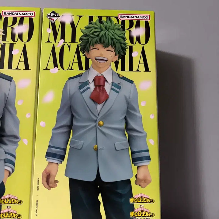 [BUNJANG] My Hero Academia Izuku Midoriya Katsuki Bakugo School Uniform Figure (Sealed) / [미개봉] 나히아 히로아카 미도리야 바쿠고 교복 피규어