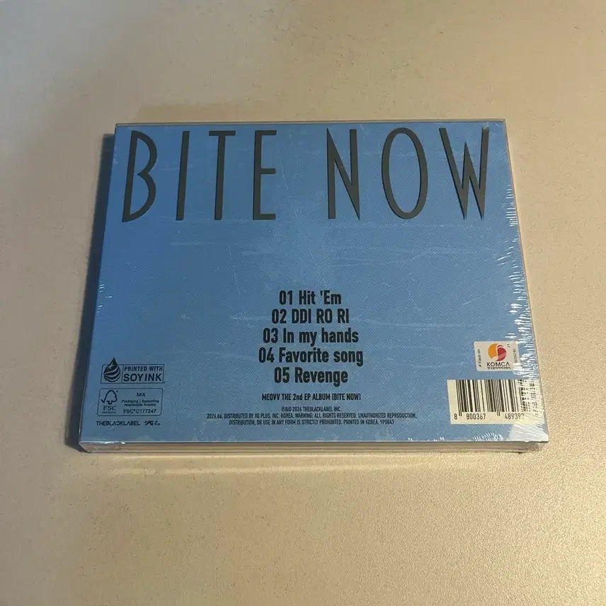 [BUNJANG] Miyyao BITE NOW "Ttirori" Album (Sealed) / [미개봉] 미야오 BITE NOW 띠로리 앨범 양도