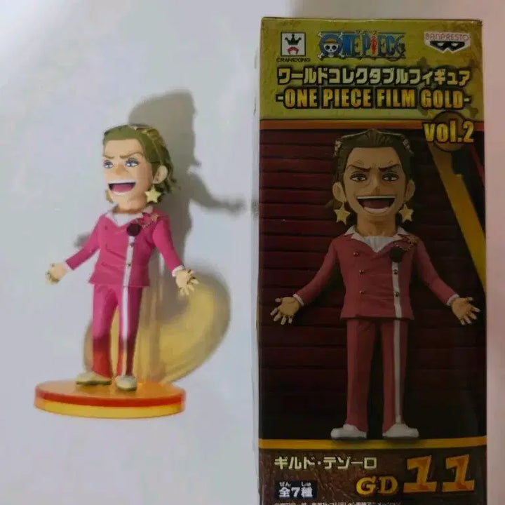 [BUNJANG] One Piece Film Gold World Collectable Figure Tesoro / 원피스 필름 골드 월콜 피규어 테조로 월드콜렉터블