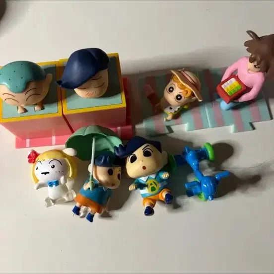 [BUNJANG] Crayon Shin-chan Figure Set (Chulsoo, Shiniro, Hooni, Bongmi-sun, Jjang-a) / 반택포) 짱구는 못말려 피규어 가챠 일괄 철수 흰둥이 훈이 봉미선 짱아