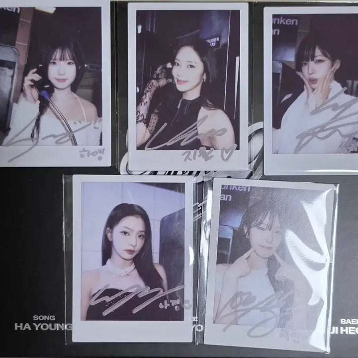 [BUNJANG] fromis_9 Ter_r_a Photocard Lucky Draw Signed Polaroid / 프로미스나인 테레카 프롬 구매 특전 사인폴라로이드 포토카드
