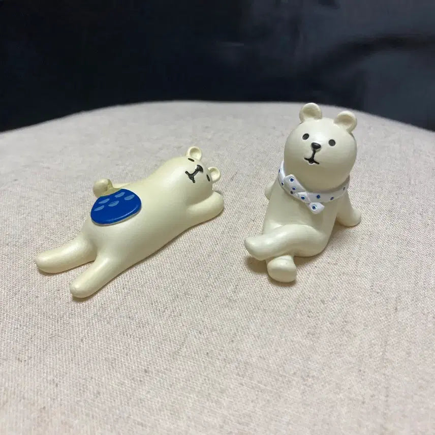 [BUNJANG] Decole concombre Polar Bear Fan + Polar Bear Towel / 데꼴 백곰 부채 + 백곰 수건