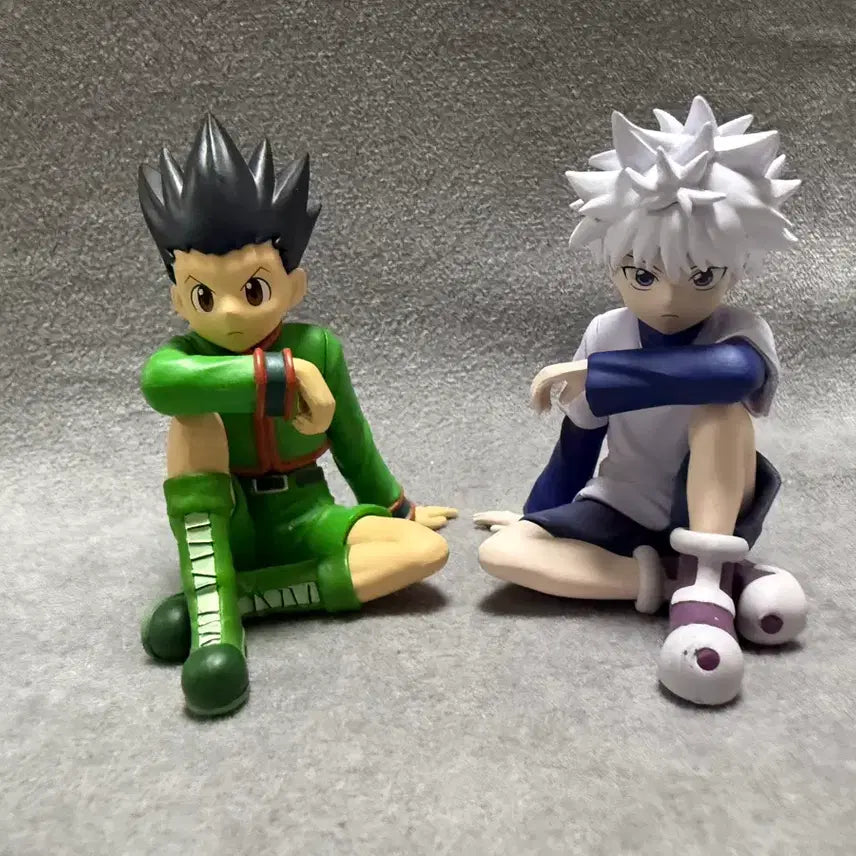 [BUNJANG] Hunter x Hunter Gon Freecss &amp; Killua Zoldyck Gacha Swarasetai Bundle Set / 헌터헌터 곤 키르아 가챠 스와라세타이 일괄