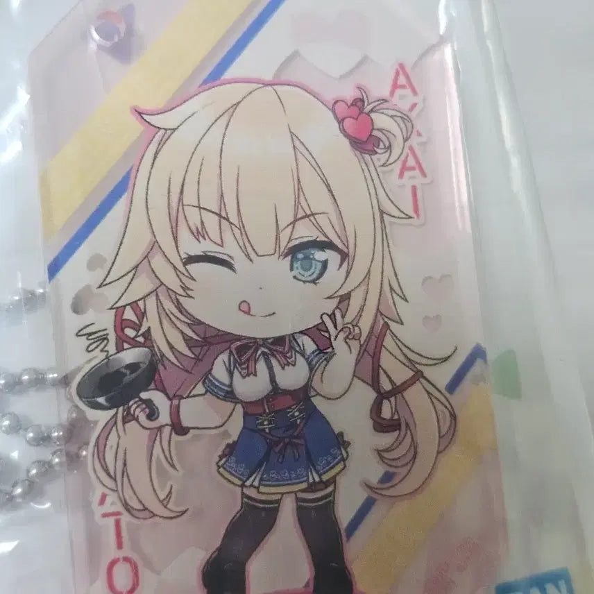 [BUNJANG] Hololive Akai Haato Acrylic Keychain / 홀로라이브 아크릴 참 아카이 하아토