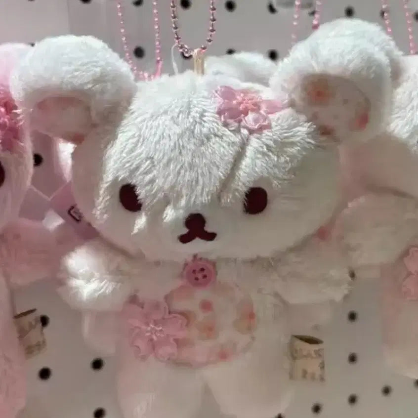 [BUNJANG] Rilakkuma Cherry Blossom Plush New / 리락쿠마 벚꽃 인형 새상품