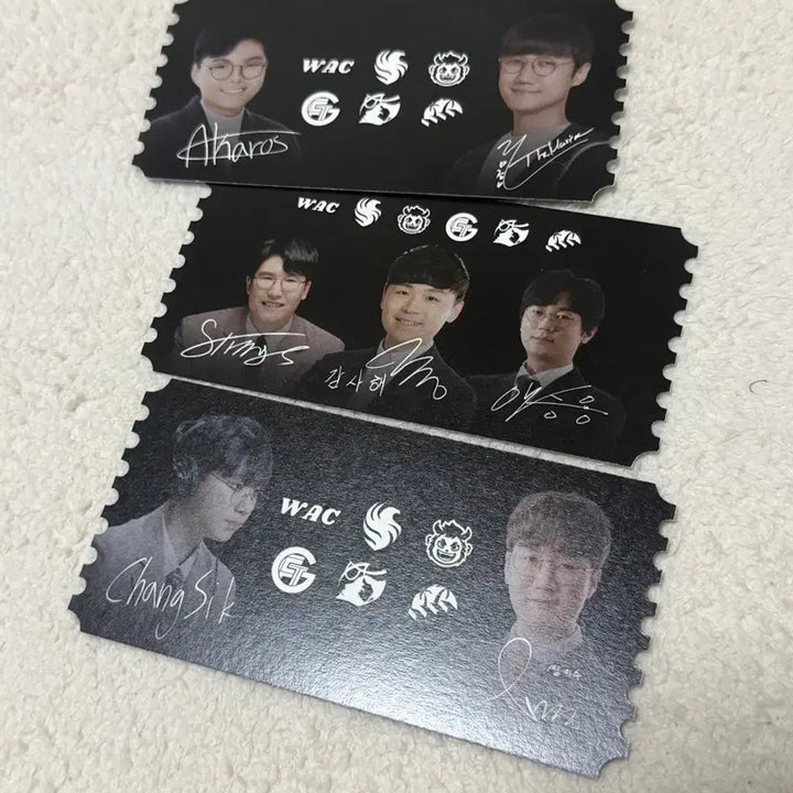 [BUNJANG] OCN OWCS Original Ticket Broadcast Team 3-Type Set / 2024 Owcs 옵챔스 오리지날티켓 중계진3종