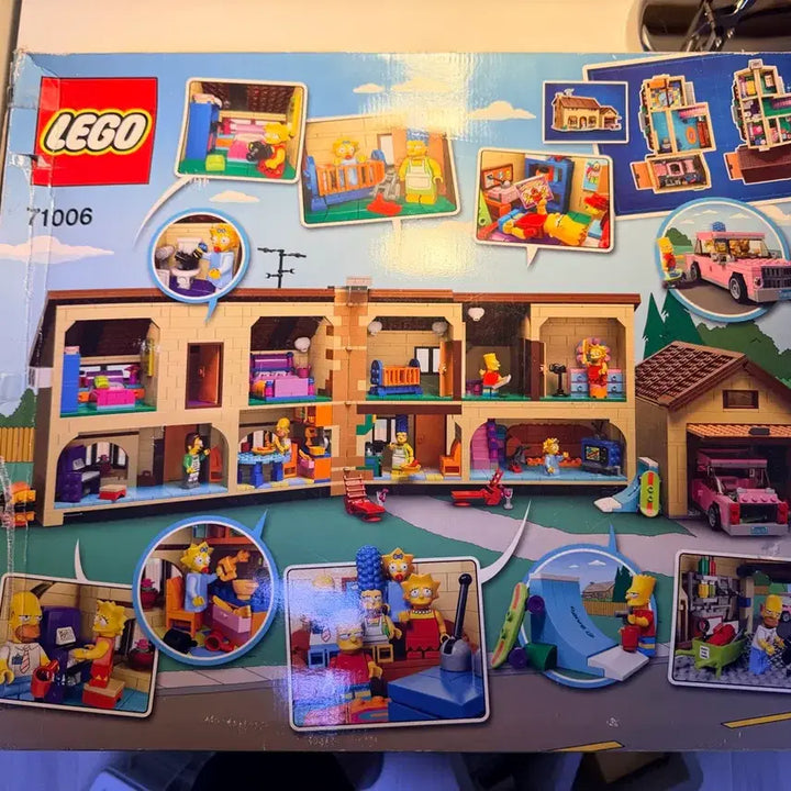 [BUNJANG] LEGO The Simpsons House 71006 Sealed (For Assembly) / 레고 71006 심슨 하우스 미개봉팔아요(조립용)