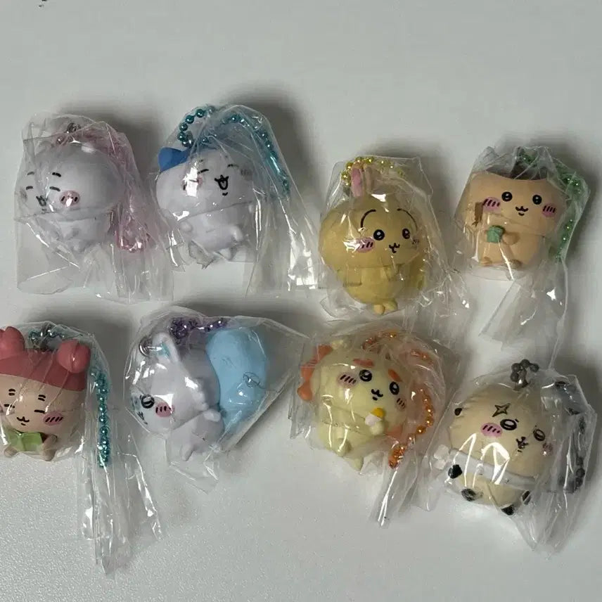 [BUNJANG] Bandai Chiikawa Biscuit Keyring Set / 반다이 치이카와 비스킷 키링 8종 일괄 택포
