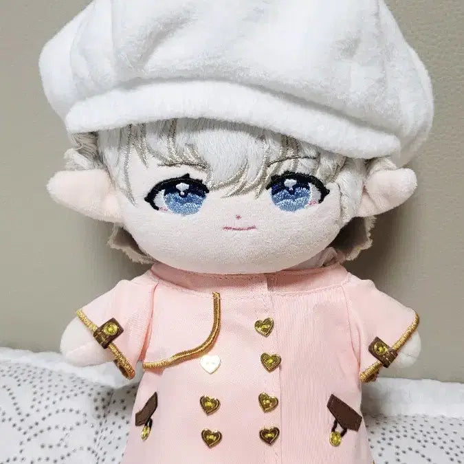 [BUNJANG] 20cm Doll Clothes Final Fantasy XIV Raincoat Set (Light Pink) / [20cm 솜인형옷] 파판14 비옷 세트(연분홍)