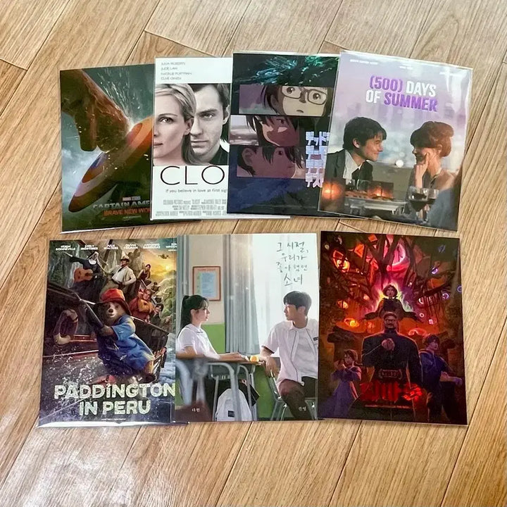 [BUNJANG] Various Movie Art Cards and Film Markers / 퇴마록 패딩턴 아트카드 그시절우리가좋아했던소녀 필름마크 캡틴아메리카TTT