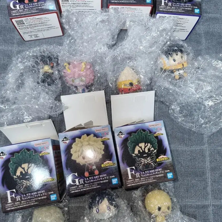 [BUNJANG] My Hero Academia Ichiban Kuji Chokonokko Figure Bundle Set (7 Figures) / 히로아카 제일복권 초코노코 7개 비닐 미개봉 새상품 최저가