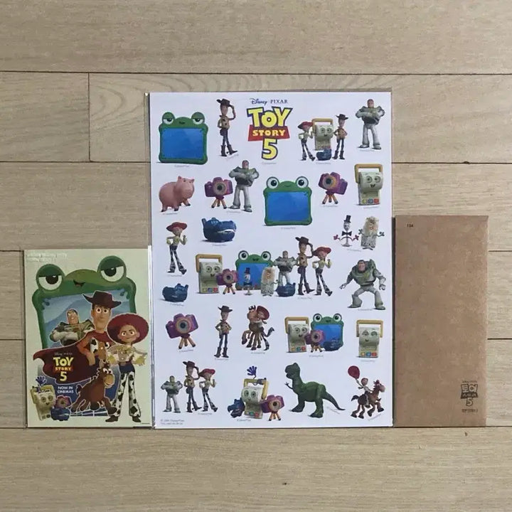 [BUNJANG] Toy Story 5 Original Poster Set / [토이스토리5] 돌비/아이맥스/오리지널 포스터 5종세트