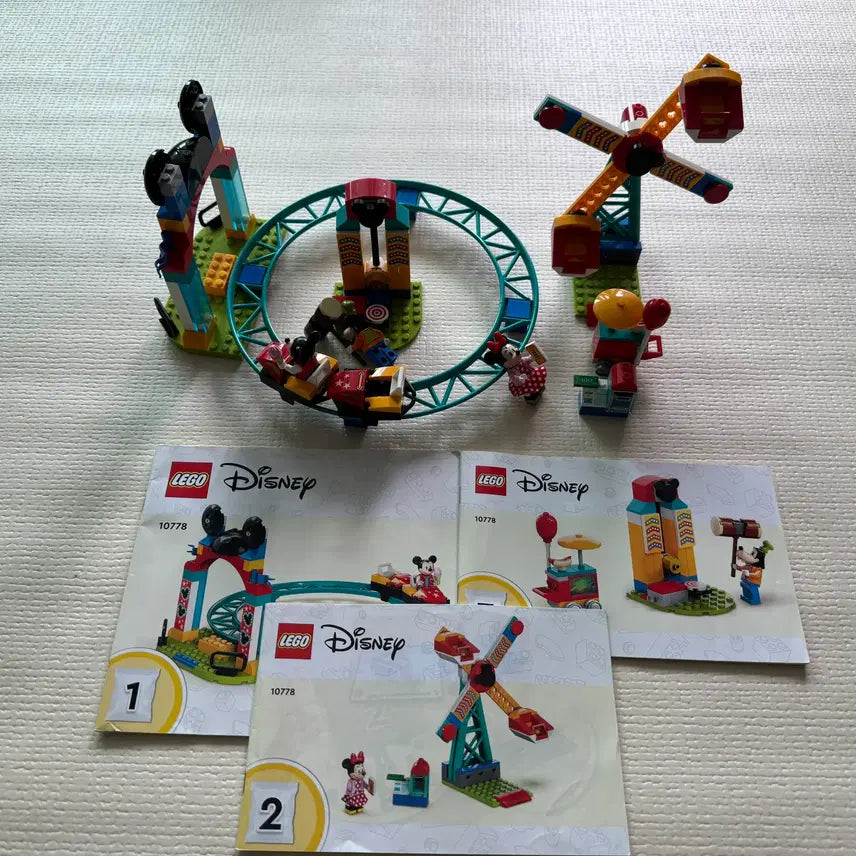 [BUNJANG] LEGO Disney Mickey &amp; Friends Playful Amusement Park (10778) / 레고 디즈니 10778 미키 미니 구피 놀이공원
