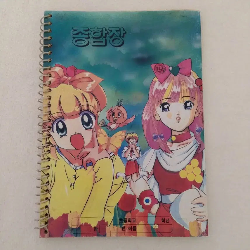 [BUNJANG] Vintage Notebook Collection / 추억의 옛날 종합장 / 연습장 노트 고전 문구 빈티지 공책 수집 학용품