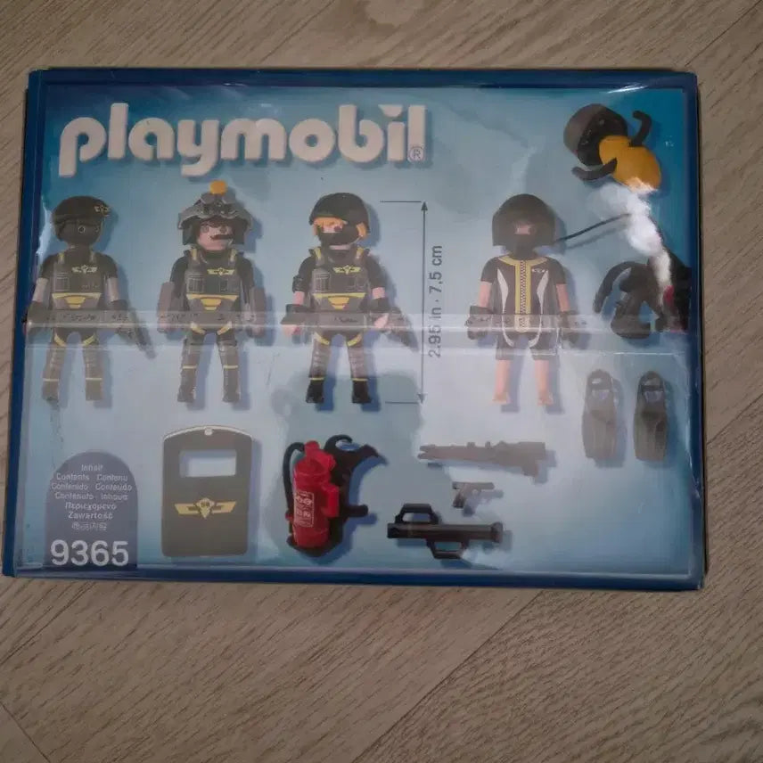 [BUNJANG] Playmobil City Action 9365 Special Forces Set / 플레이모빌 시티 액션 9365