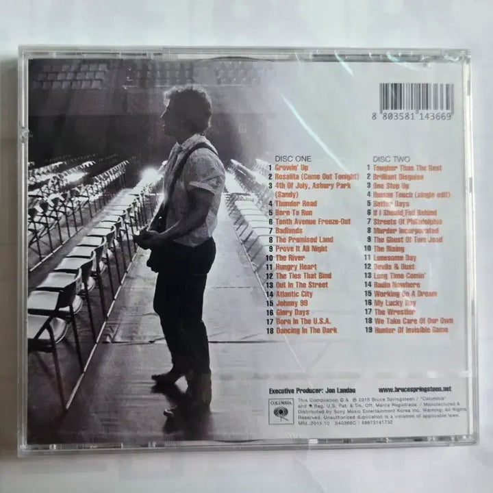 [BUNJANG] Bruce Springsteen Sealed CD / (미개봉) 브루스 스프링스틴 미개봉 cd