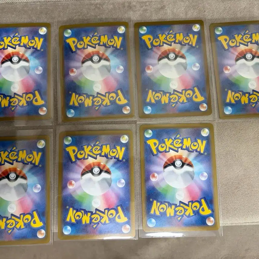[BUNJANG] Pokemon Terastal Eevee RR 7 Types (Japanese) / 포켓몬 테라스탈 이브이 RR 7종 (일판)