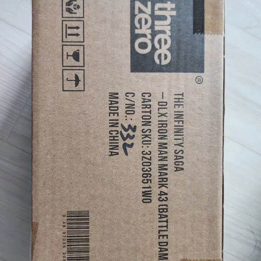 [BUNJANG] ThreeZero Iron Man Mark 43 Battle Damage Figure (Sealed) / 쓰리제로 아이언맨 마크43 배틀 데미지 미개봉급