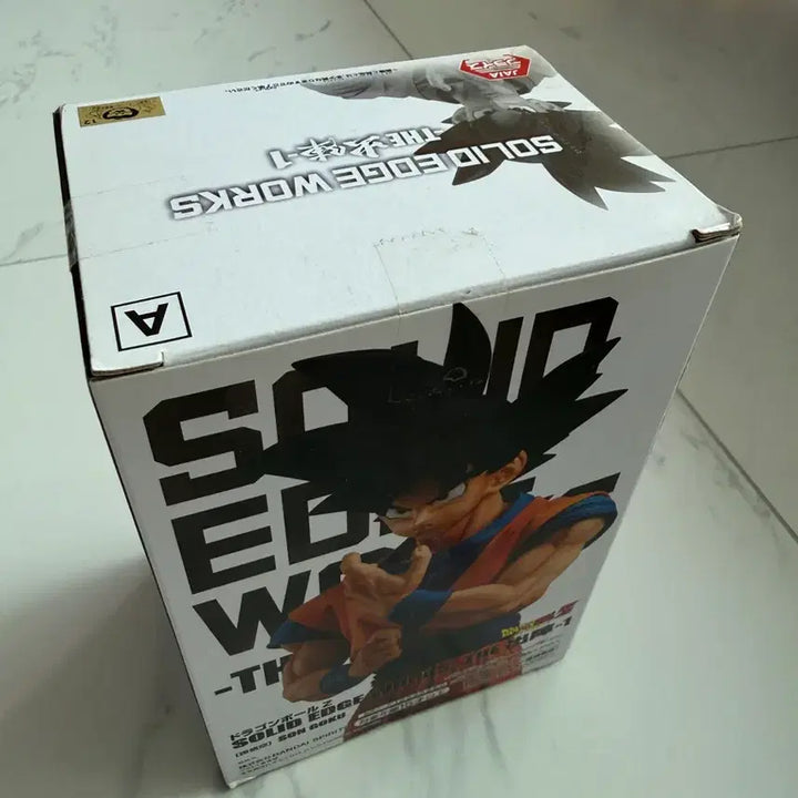 [BUNJANG] Banpresto Dragon Ball Z SOLID EDGE WORKS Shutsjin 1 Goku Figure / 반프레스토 드래곤볼Z SOLID EDGE WORKS 출진1 손오공
