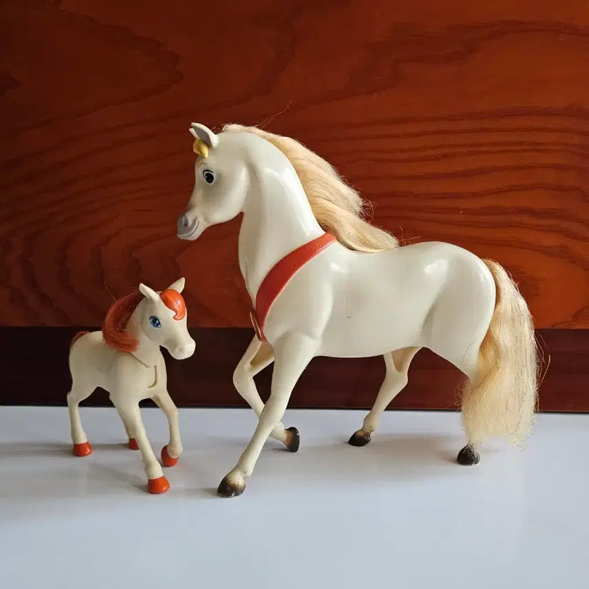 [BUNJANG] Vintage Horse Figurine Set / 빈티지 말인형 말장난감 세트