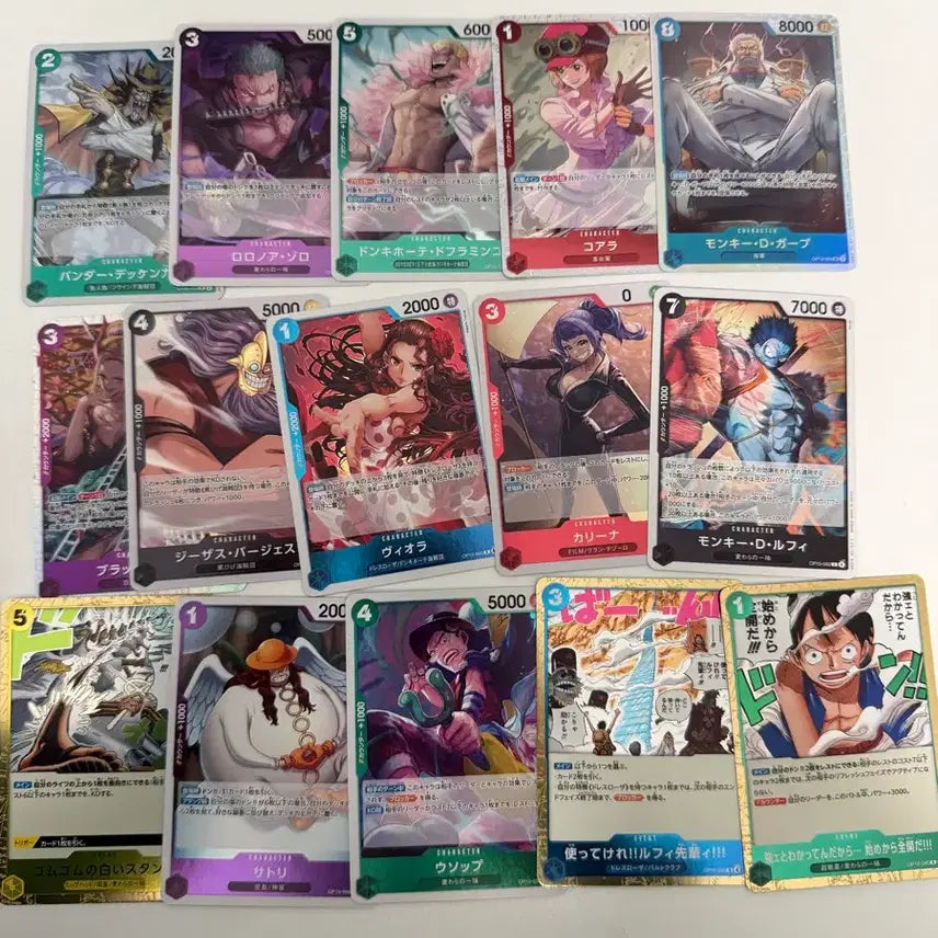 [BUNJANG] One Piece &amp; Pokemon Trading Cards Bundle / 원피스,포켓몬스터카드 판매합니다