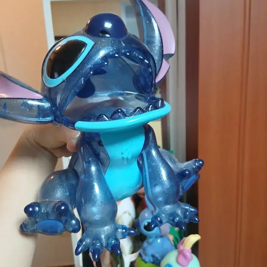 [BUNJANG] Disney Stitch Transparent Figure / 디즈니 스티치 투명 피규어