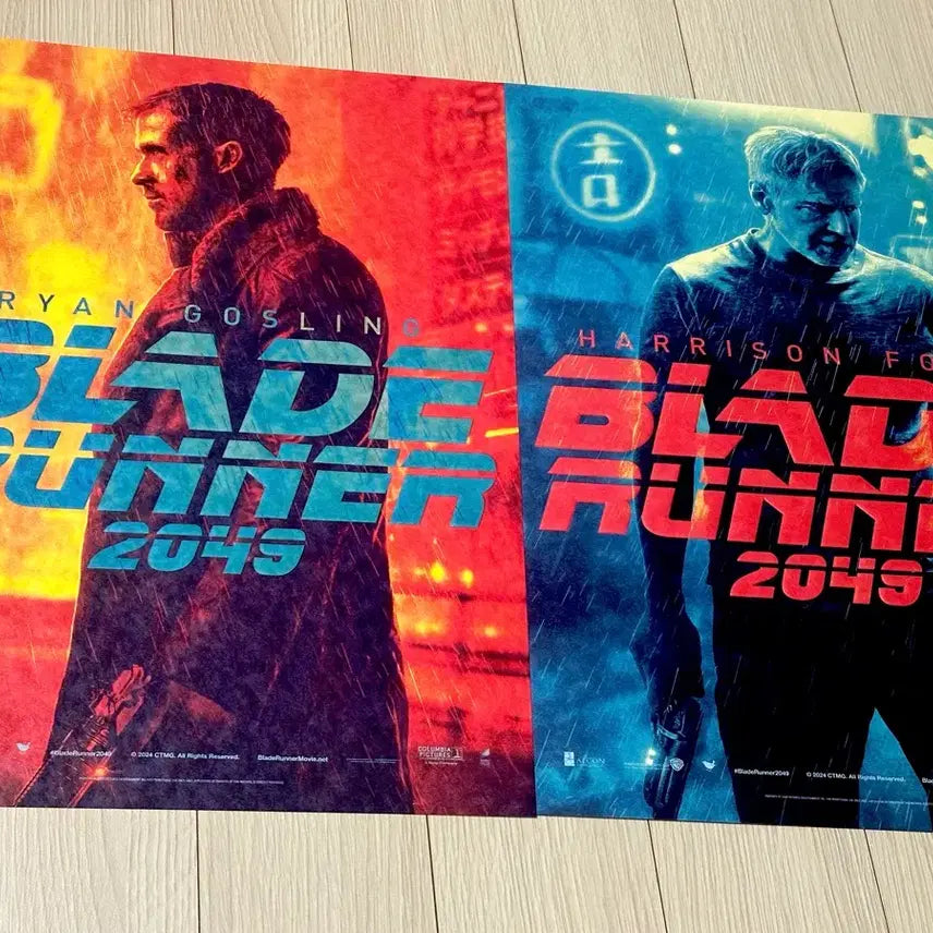 [BUNJANG] Blade Runner 2049 Dolby Cinema A3 Poster Set (Limited Edition) / [초희귀한정판]영화 블레이드러너2049 돌비 포스터(A3) 2종세트