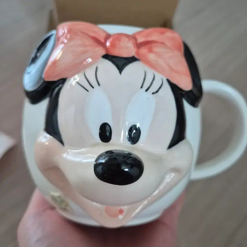 [BUNJANG] Disney Mickey &amp; Friends Minnie Mouse Face Mug / (빈티지)디즈니 미키와 친구들 미니마우스 페이스 머그컵