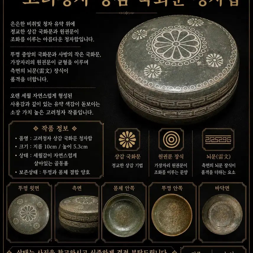 [BUNJANG] Celadon Box / 청자합