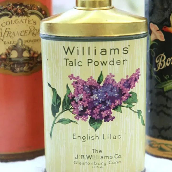 [BUNJANG] Antique JB Williams Powder Tin Set (3 Types) / 앤틱 JB Willianms 외 파우더 틴 3종 셋트