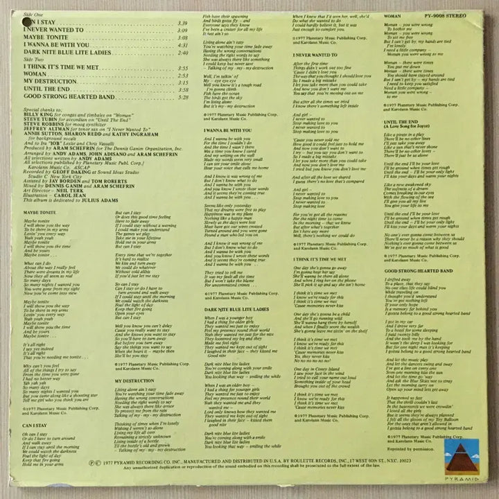 [BUNJANG] Egg Cream Featuring Andy Adams 1LP Pop Rock Vinyl / (수입LP) Egg Cream Featuring Andy Adams /