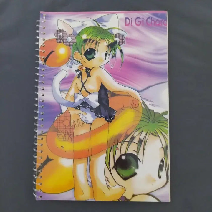 [BUNJANG] Digi-Charat Spring Notebook - Vintage Stationery / 디지캐럿 스프링 노트 /고전 문구 빈티지 달빛천사 웨딩피치 세일러문 레미