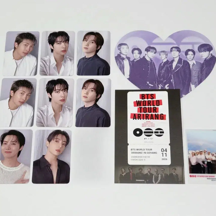 [BUNJANG] BTS Arirang Armyzone Goyang Photocard Set / bts방탄 아리랑 아미존포카 arirang armyzone goyang