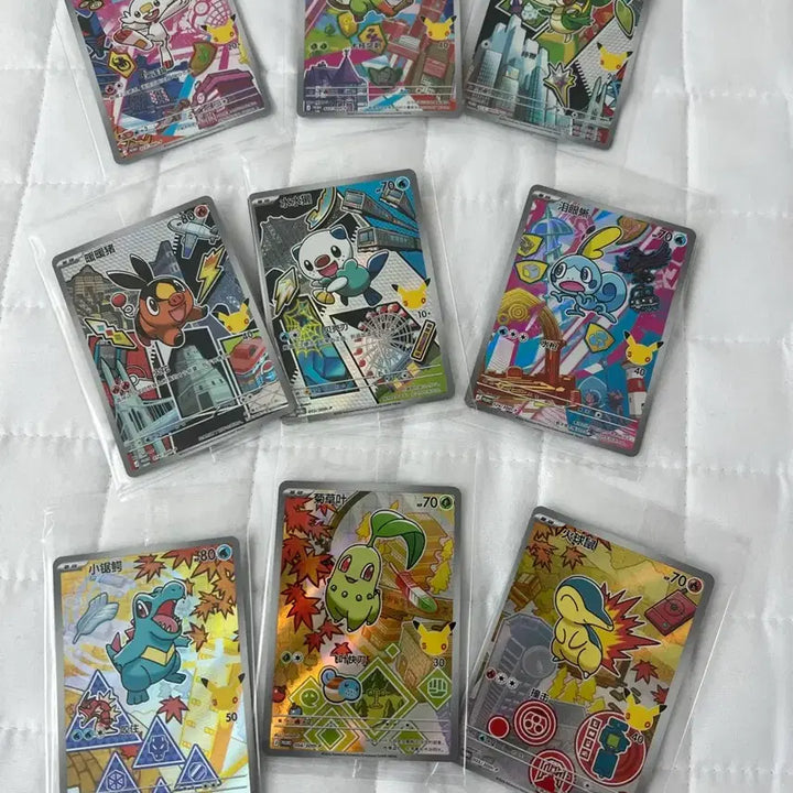 [BUNJANG] Pokemon Card 30th Anniversary First Partners Vol. 2 Full Set (9 Cards) / 포켓몬카드 중판 30주년 기념 최초의 파트너 vol.2 9종 확정
