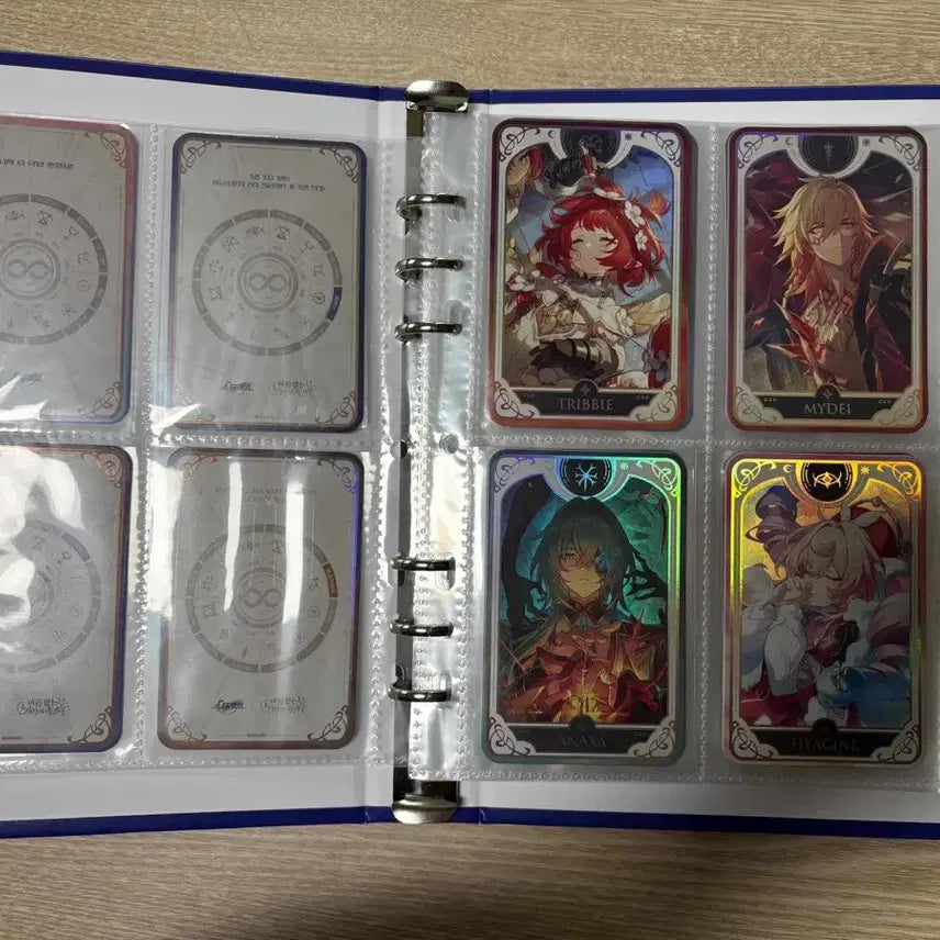 [BUNJANG] Honkai: Star Rail 12-Type Binder &amp; Character Photocard Set / 스타레일 내가뽑는대로 12종 바인더 올 컬렉