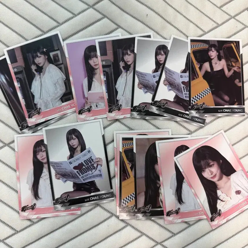 [BUNJANG] fromis_9 Lee Chaeyoung Photocard Bundle Set (Rare &amp; Normal) / 프로미스나인 테레카 이채영 카드 레어 및 노말 일괄