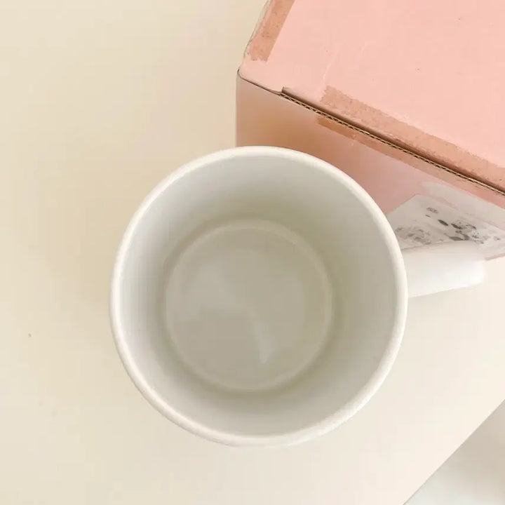 [BUNJANG] Strawberry Marshmallow Classic Mug Cup / 고전 딸기마시마로 머그컵