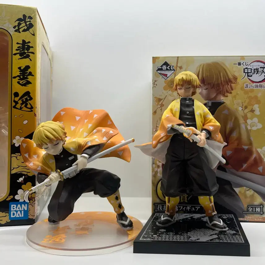 [BUNJANG] Demon Slayer Zenitsu B &amp; C Prize Ichiban Kuji Bundle / 제일복권 귀멸의 칼날 젠이츠 B상,C상 일괄