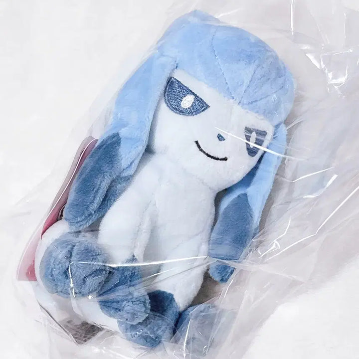 [BUNJANG] Pokemon Center Eevee Glaceon Fit Plush Mascot Doll / 포켓몬스터 포케센 이브이 글레이시아 fit 누이구루미 마스코트 인형