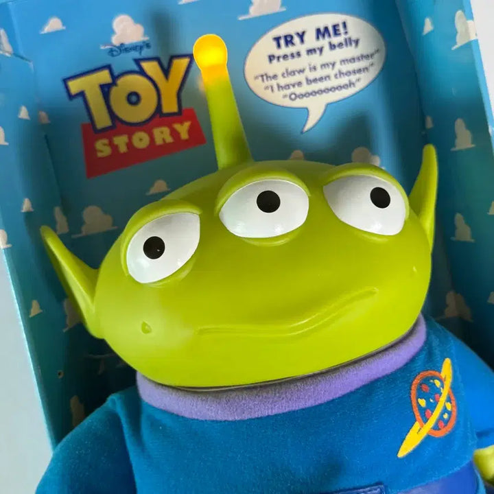 [BUNJANG] Thinkway Toy Story Talking Alien Figure / 토이스토리 씽크웨이 토킹 알린