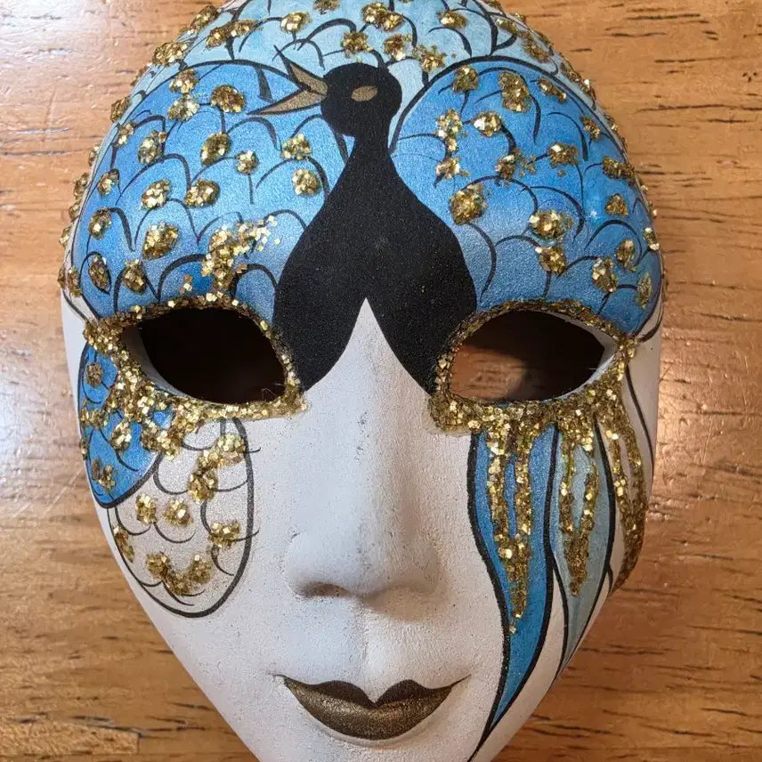 [BUNJANG] Mini Ceramic Wall-Hanging Masks 3-Piece Set / 미니 도자기 벽걸이가면 3종세트