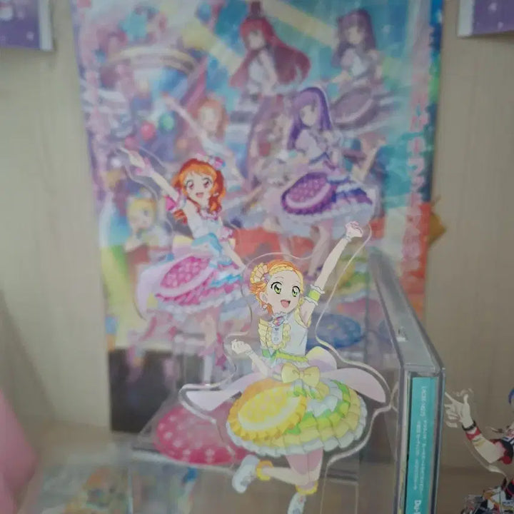 [BUNJANG] Aikatsu PriPara Collaboration Luminous Acrylic Bundle Set / 아이카츠 아이엠스타 프리파라 스타파라  아카리 히나키 스미레 아크릴