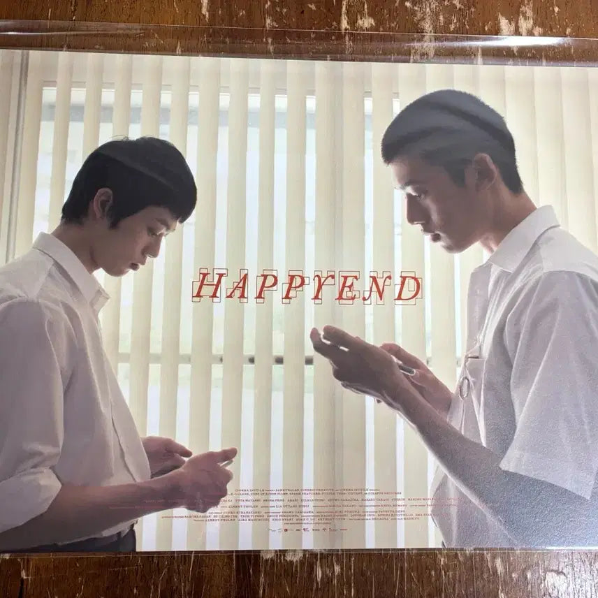 [BUNJANG] Happy End Postcard Set (2 Types) / 해피엔드 엽서 세트 2종세트+지진 포스터 (A3)