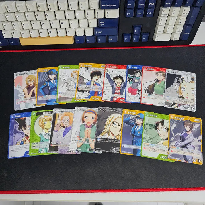 [BUNJANG] Conan TCG Female Character Card Bundle Set (16 Cards) / 코난TCG카드게임 여캐 카드 16장 일괄