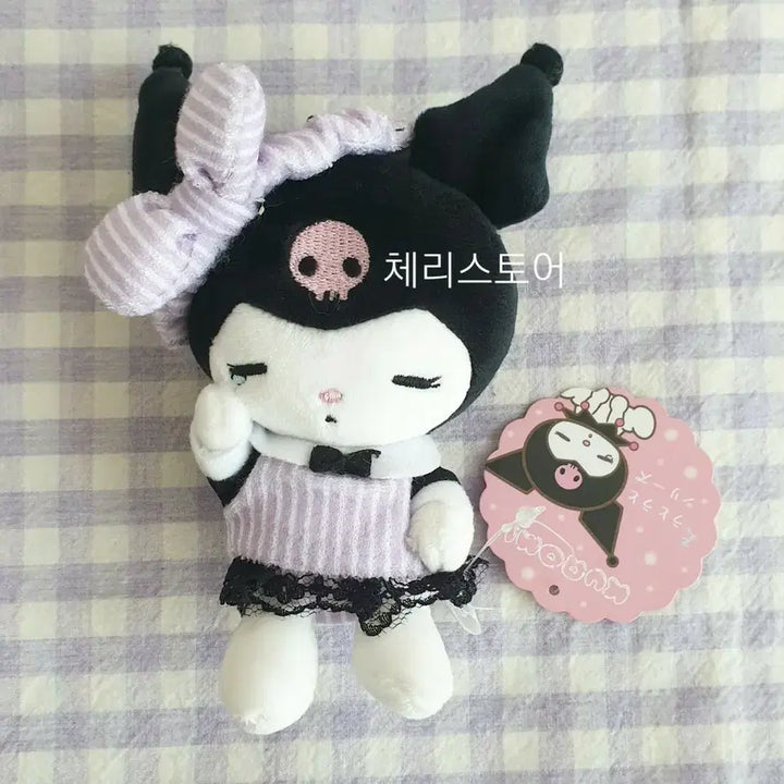 [BUNJANG] Sanrio Kuromi Nodding Pajamas Mascot / 산리오 쿠로미 꾸벅꾸벅 잠옷 마스코트