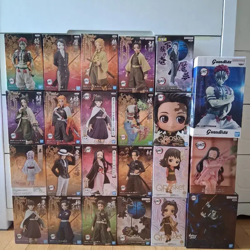 [BUNJANG] Demon Slayer 23-Piece Figure Bundle Set / 귀멸의 칼날 피규어 일괄 판매 23종