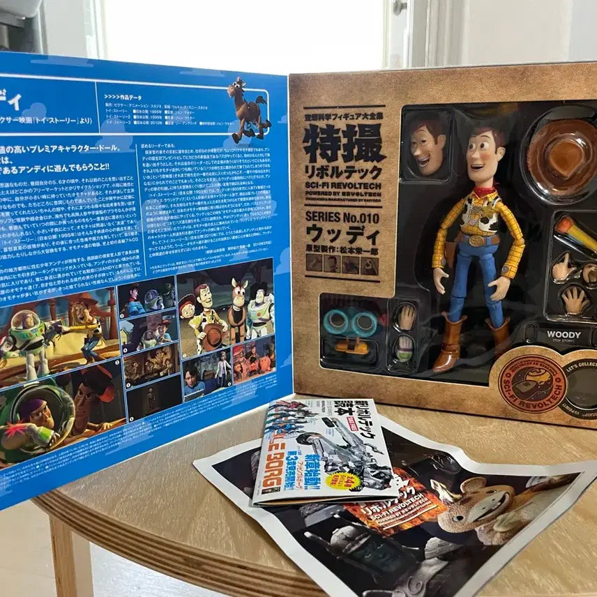 [BUNJANG] Toy Story Woody Figure SCI-FI REVOLTECH 010 / 토이 스토리 우디 피규어 SCI-FI REVOLTECH 010