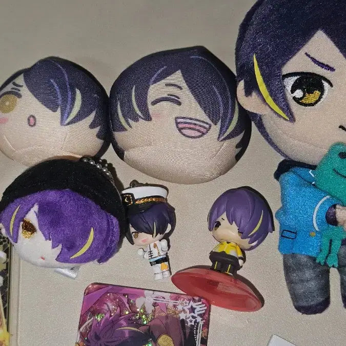 [BUNJANG] Ensemble Stars Shinobu Bundle Set (Plush, Manju, Figure, etc.) / (오늘만)앙스타 시노부 일괄 (누이,만쥬 피규어 등등)
